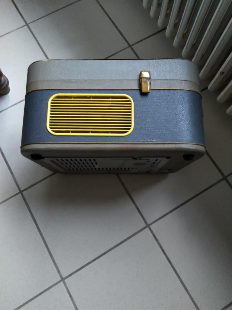 Decoratie philips vintage bandopnemer in koffer goede staat, Audio, Tv en Foto, Bandrecorder, Ophalen