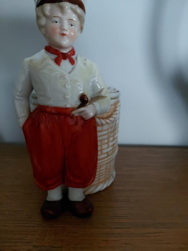 Antiek Tabakspot porselein, Verzamelen, Ophalen of Verzenden