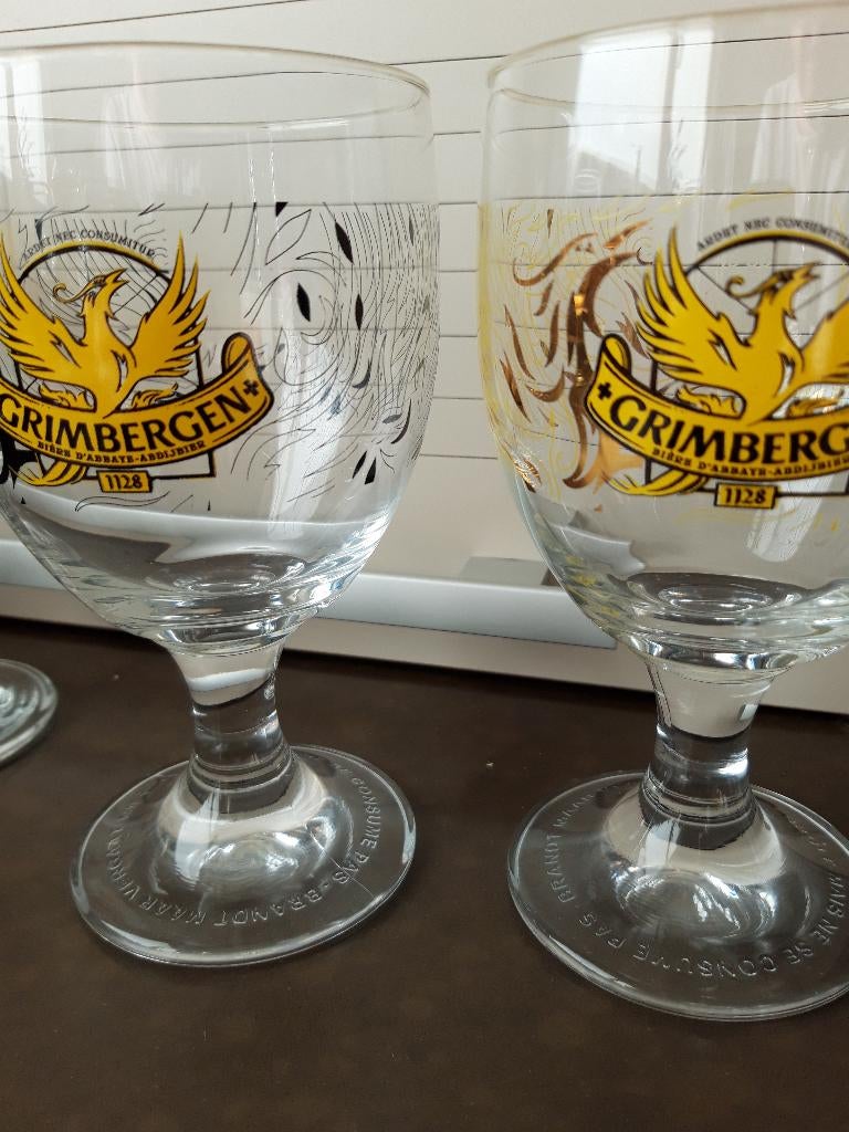 bier glazen, Ophalen