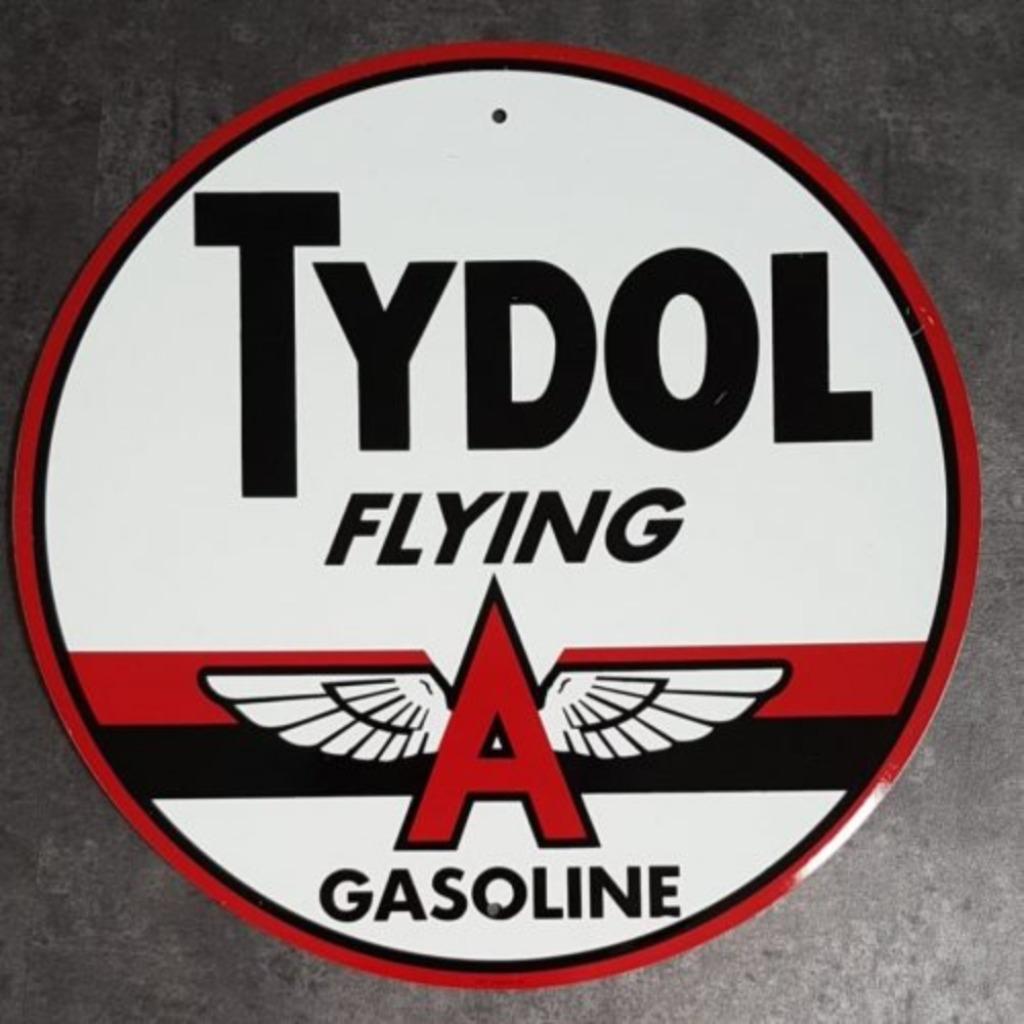 Grote originele auto garage showroom reclame USA borden, Enlèvement ou Envoi, Comme neuf, Panneau publicitaire