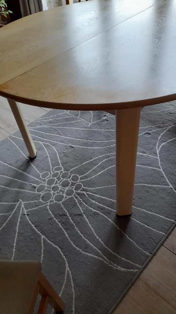 Table à manger, Maison & Meubles, Métal, Quatre personnes, 100 à 150 cm, Enlèvement