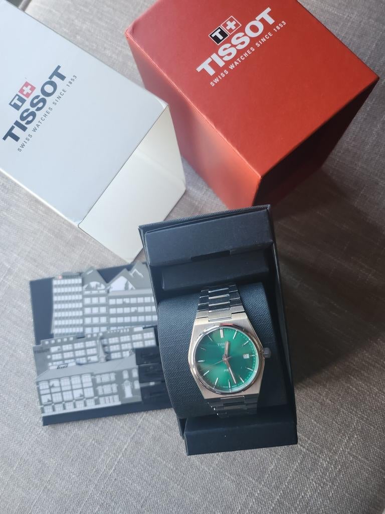 Tissot  prx 35mm groen, Bijoux, Sacs & Beauté, Beauté | Parfums, Enlèvement ou Envoi