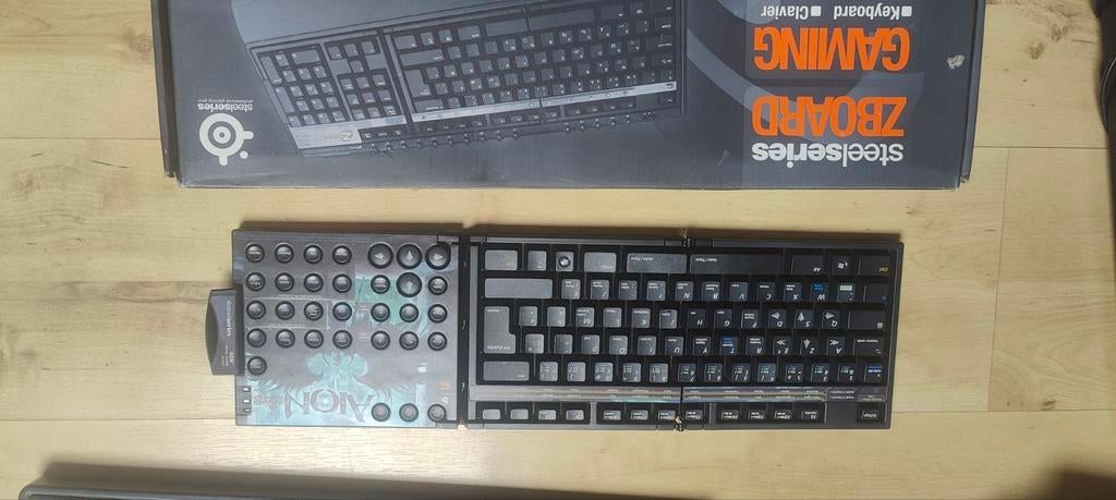 Clavier Zboard Steelseries Aion rare Azerty, Informatique & Logiciels, Claviers, Enlèvement ou Envoi, Azerty