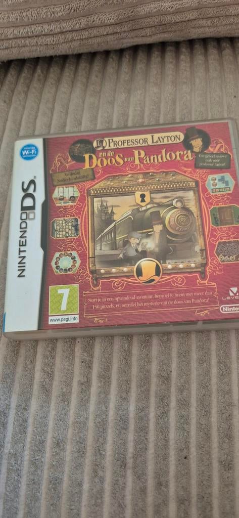 Professor Layton and Pandora's Box, NDS, Games en Spelcomputers, Games | Nintendo DS, Puzzel en Educatief, Vanaf 12 jaar, Ophalen
