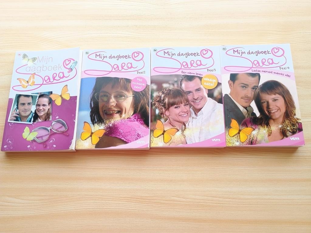 Dagboeken van Sara (deel 1-4), Enlèvement, Utilisé, Ria Maes, Belgique