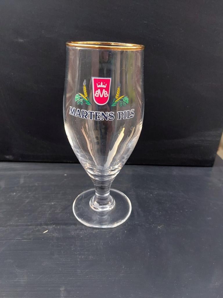 Verre à bière Martens Pils, Enlèvement ou Envoi, Comme neuf, Verre à bière