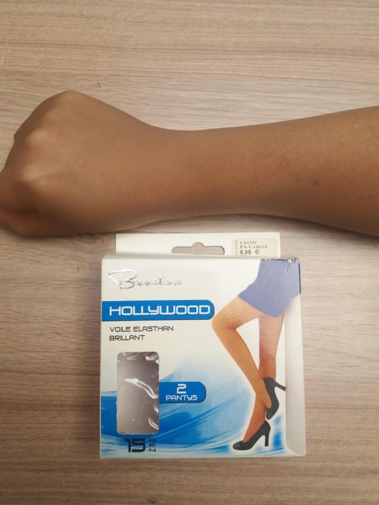 Panty Hollywood 15den Lyon 2ex/doosje, Ophalen of Verzenden, Nieuw, Panty