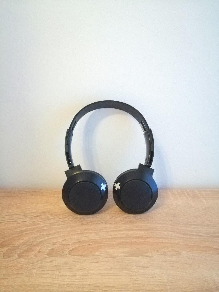 Philips Zwarte Bluetooth Koptelefoon – Draadloos –t/m 18 Dec, Audio, Tv en Foto, Hoofdtelefoons, Philips, Zo goed als nieuw, Draadloos