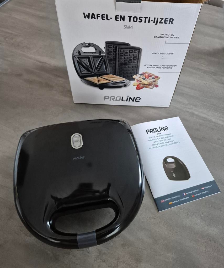 Croque monsieur en wafelijzer, Elektronische apparatuur, Ophalen