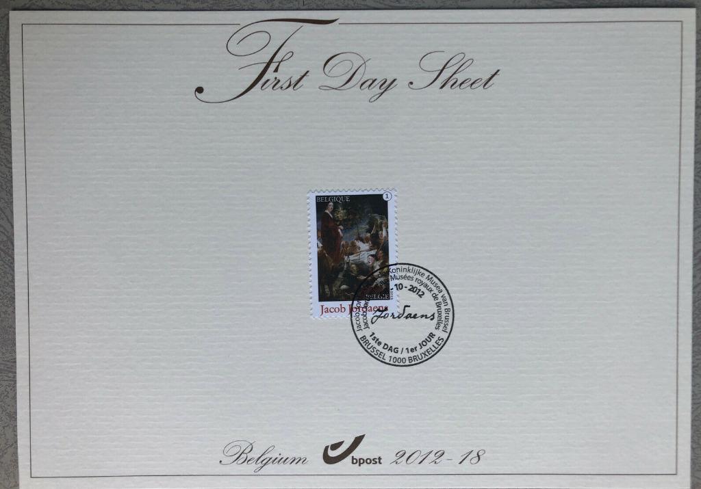 Année 2012 : FDS 2012-18 - 4278 - Jordaens, Ophalen of Verzenden