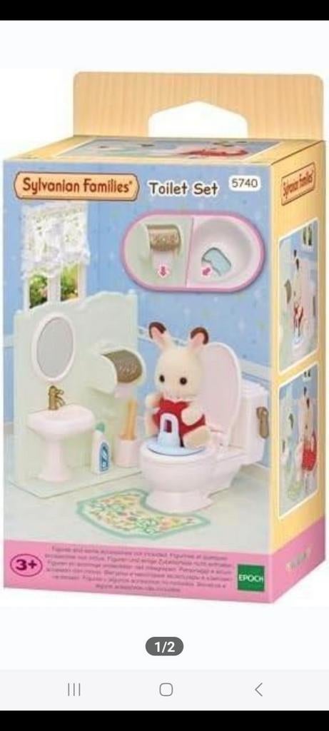Sylvanian families toilet set, Enlèvement