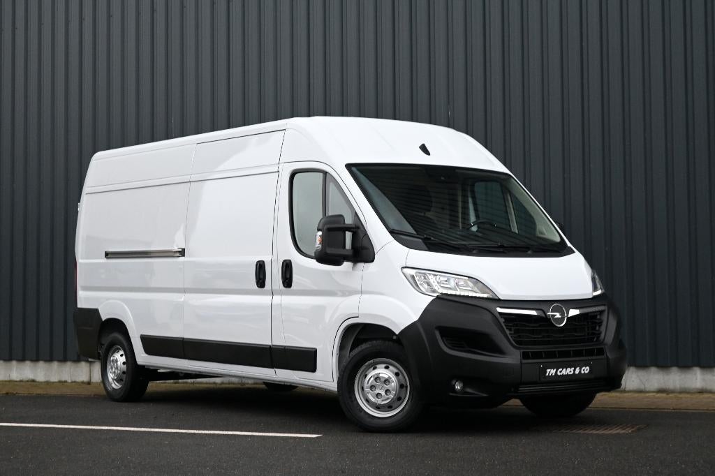 NETTE Opel Movano L3H2 140PK / Camera, Cruise, GPS, LED, BTW, 241 g/km, Stof, 4 cilinders, Wit