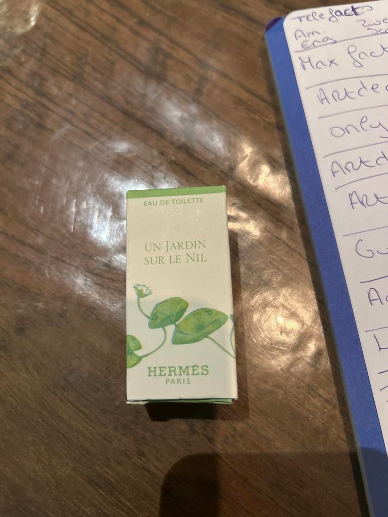 Hermès Un Jardin Sur Le Nil miniatuur parfum, Ophalen of Verzenden, Nieuw, Verzorging