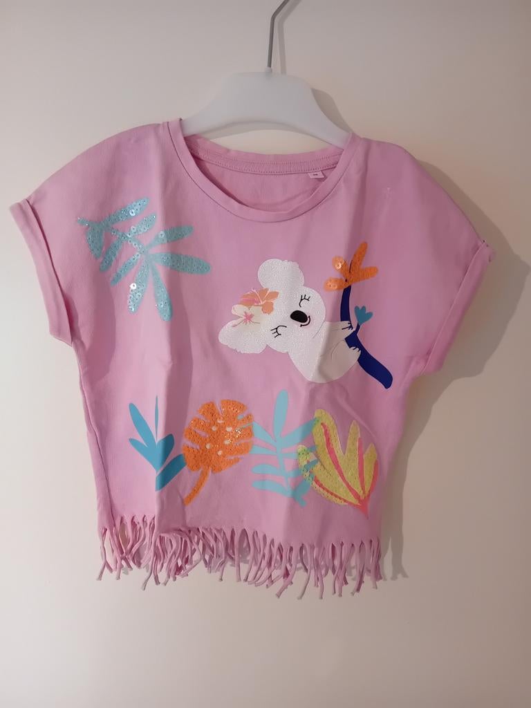 Roze T-shirt koala, Enfants & Bébés, Vêtements enfant | Taille 98, Palomino, Enlèvement ou Envoi, Chemise ou À manches longues