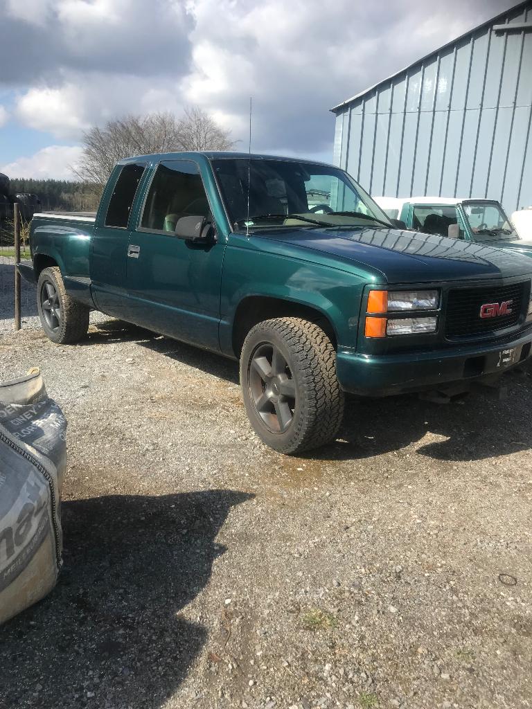 Gmc, Auto's, Chevrolet, 4 deurs, Pick-up, Leder, 4x4