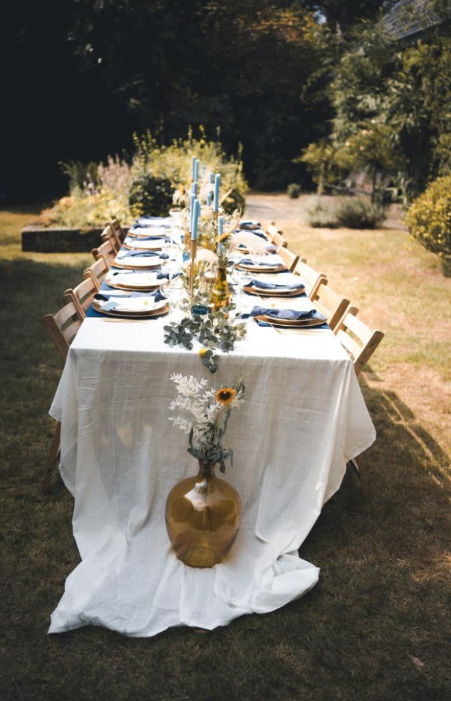 Houten klapstoelen te huur (850 stuks & 400 stuks wit), Hobby en Vrije tijd, Feestartikelen, Ophalen, Gebruikt, Overige typen