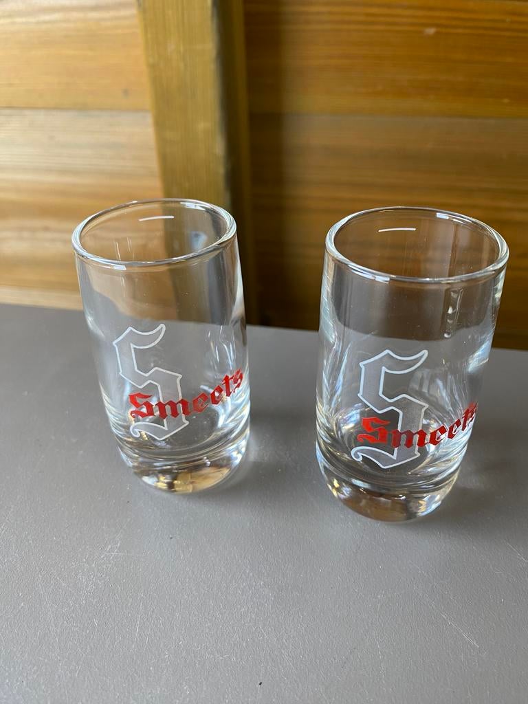 2 verres de Smeets, Collections, Enlèvement, Neuf, Verres et Verres à shot