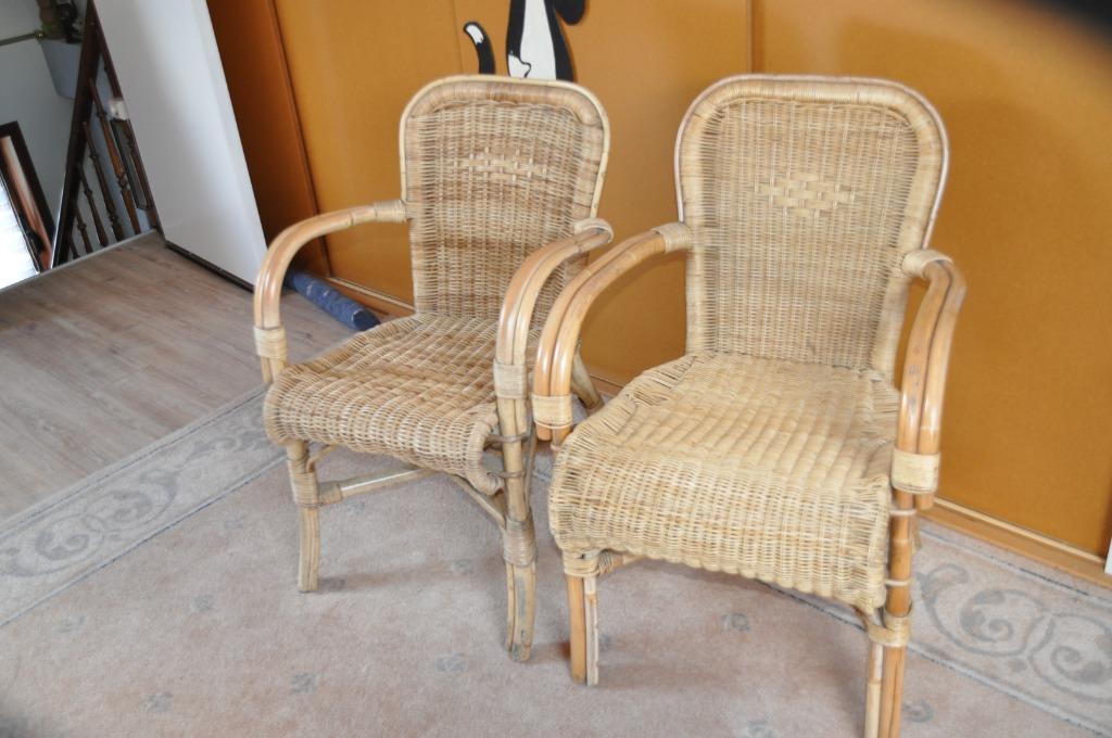 FAUTEIL EN OSIER, Maison & Meubles, Enlèvement, Utilisé, Osier ou Rotin