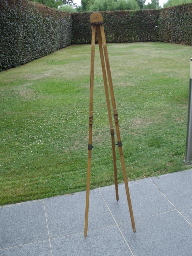 Chevalet vintage en bois massif, Enlèvement ou Envoi, Utilisé, Chevalet