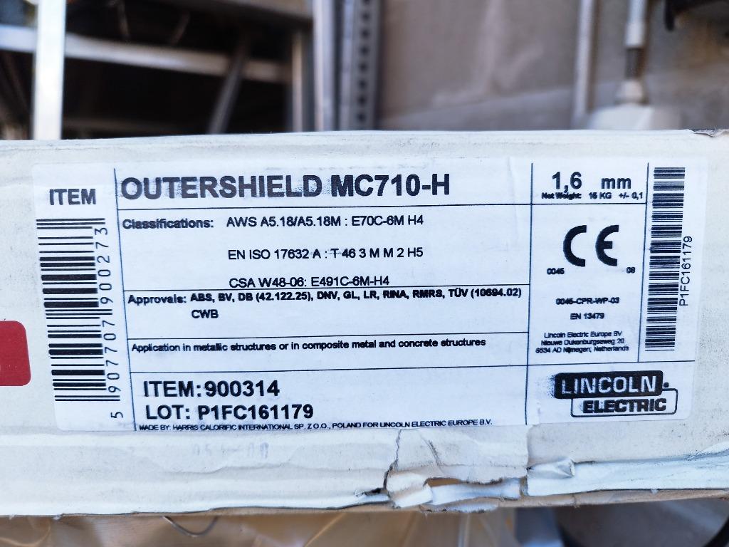 Lasdraad Welda - Lincoln - Bohler - 1.2 - 1.4 - 16 mm NIEUW!, Doe-het-zelf en Bouw, Gereedschap | Lasapparaten, Overige typen