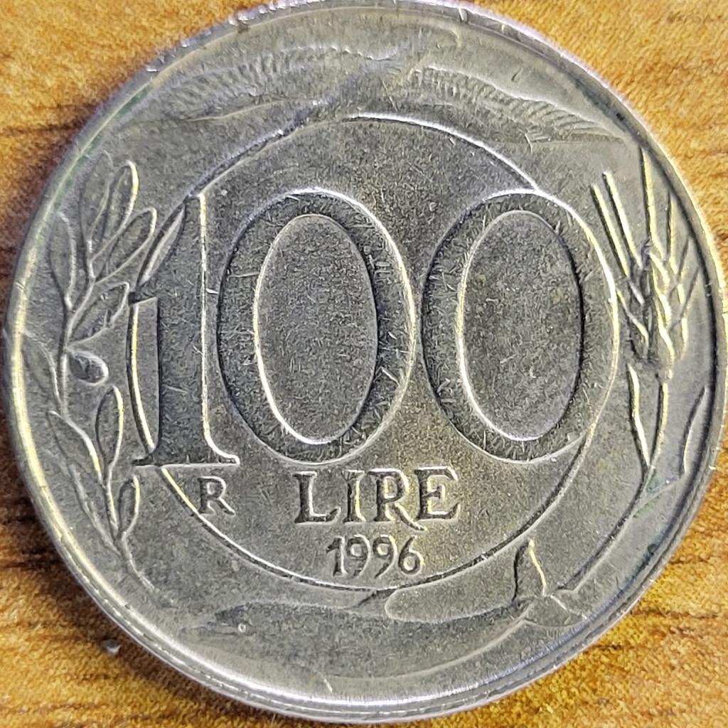 Italie 100 lire 1996 - KM#159 - SUPERBE, Ophalen of Verzenden, Italië, Losse munt