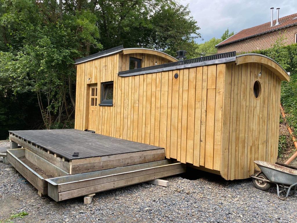 Balk, plank, spant, eik, Bricolage & Construction, Bois & Planches, Enlèvement ou Envoi, Neuf, Chêne, Poutre