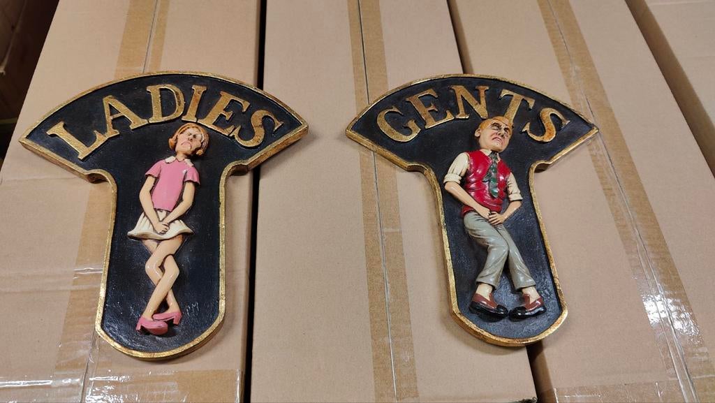 Toilet  (teken), Ophalen of Verzenden, Zo goed als nieuw