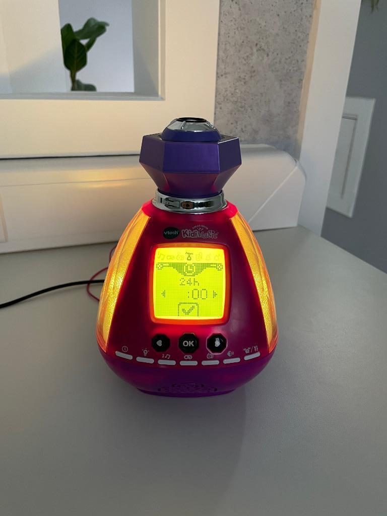VTech KidiMagic Color Show - Réveil multifonctionnel, Ophalen of Verzenden, Zo goed als nieuw, Digitaal