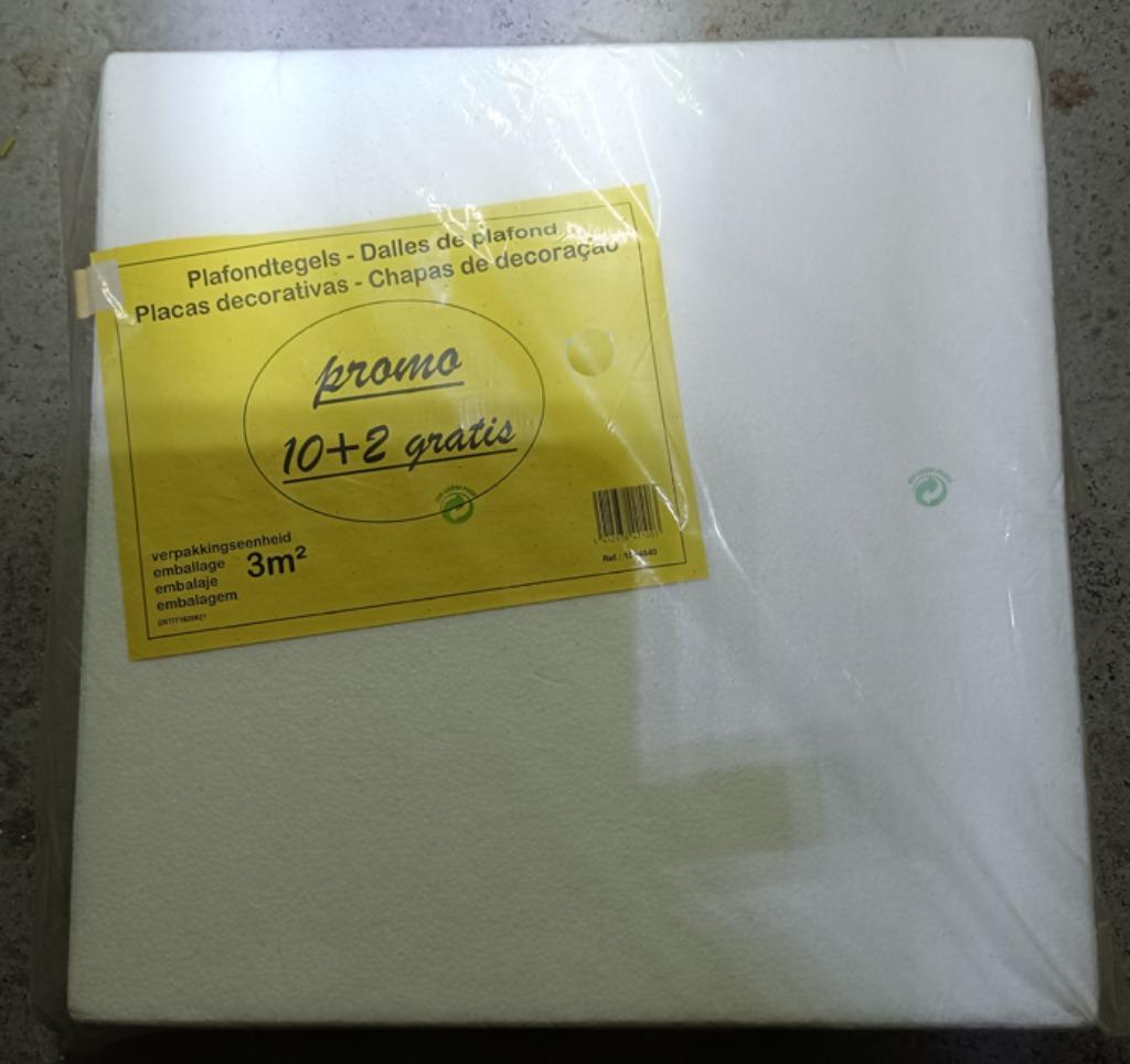 Dalles plafond frigolites, Neuf, Enlèvement, Autres matériaux, Moins de 4 cm