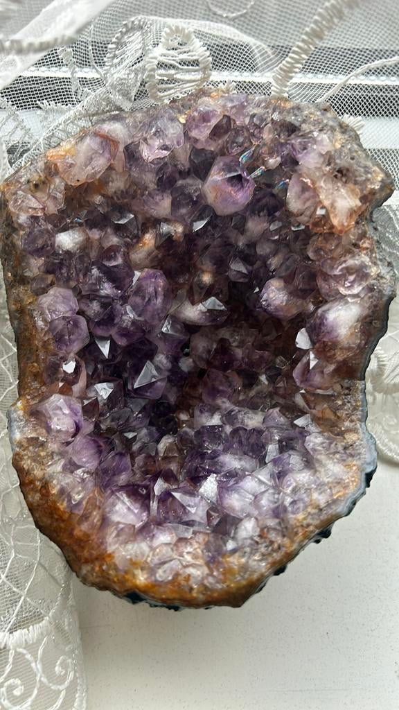 Amethistgeode uit Brazilië, Ophalen of Verzenden