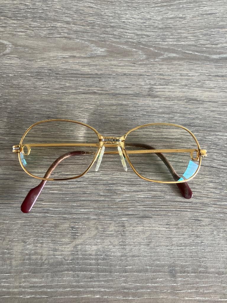 Cartier bril, Ophalen, Bril