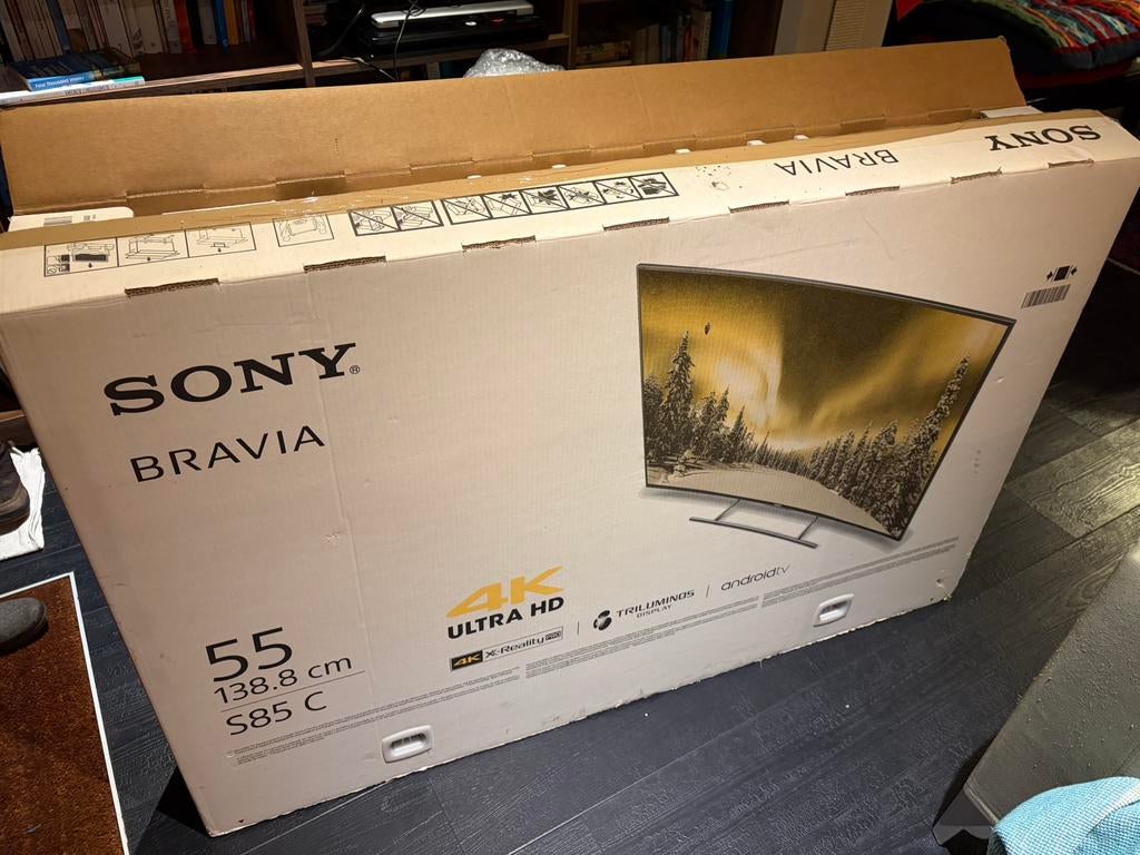 Sony KD55S8505C, LED, Enlèvement, 100 cm ou plus, Sony