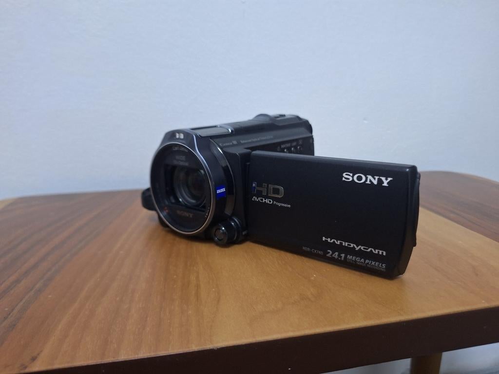 Sony Handycam HDR-CX740VE, Carte mémoire, Full HD, Enlèvement ou Envoi, Caméra