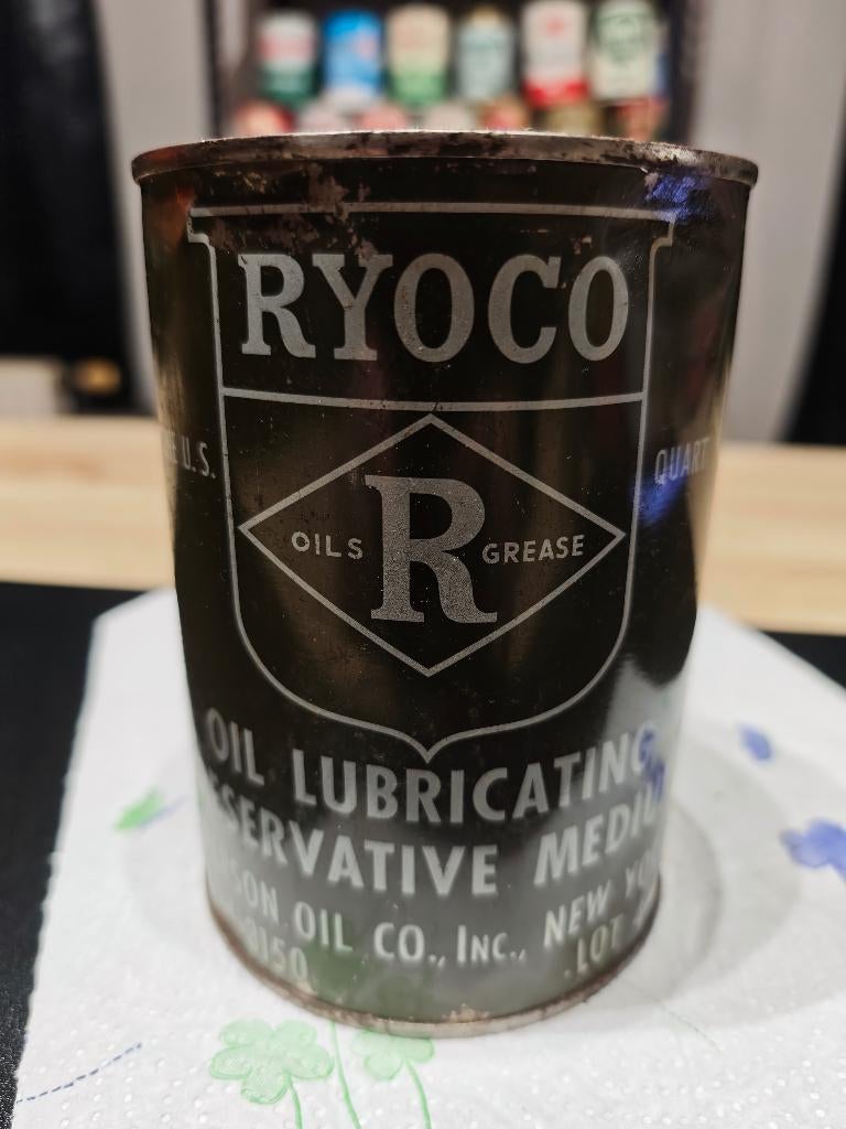 Bidon d’huile olieblik olie blik oil can vintage, Ophalen of Verzenden, Gebruikt, Verpakking