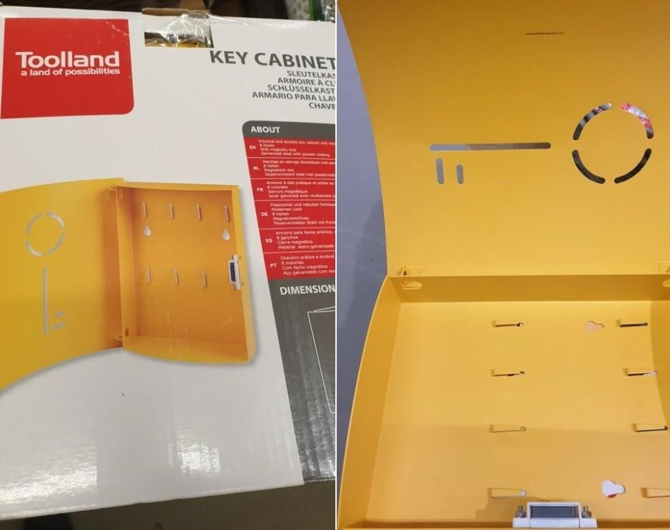 sleutelkastje toolland nieuw in verpakking, Huis en Inrichting, Woonaccessoires | Overige, Nieuw, Ophalen of Verzenden