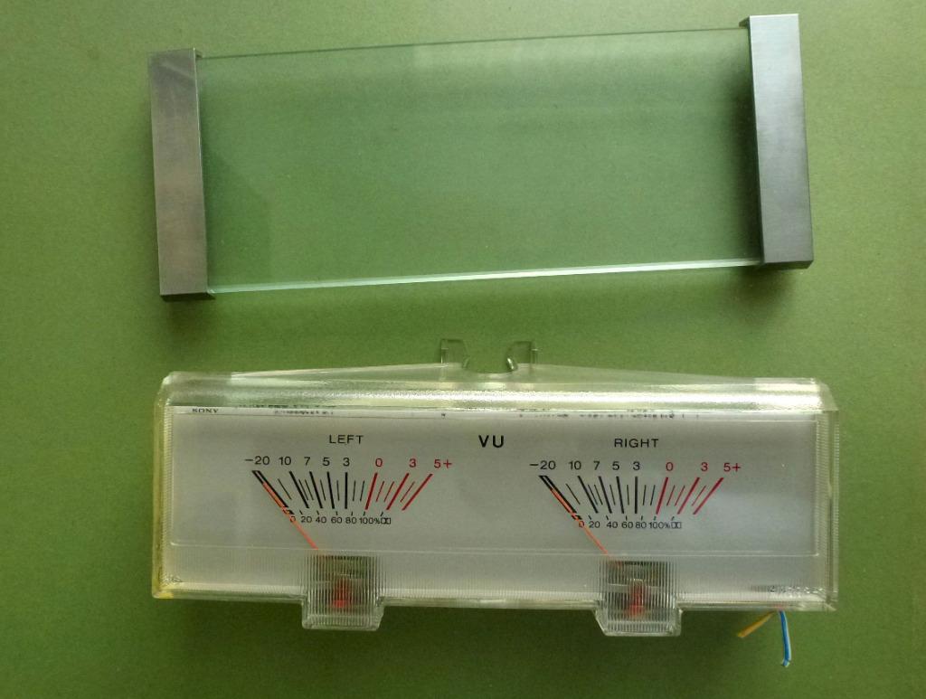 VU meter dubbel model, Ophalen of Verzenden