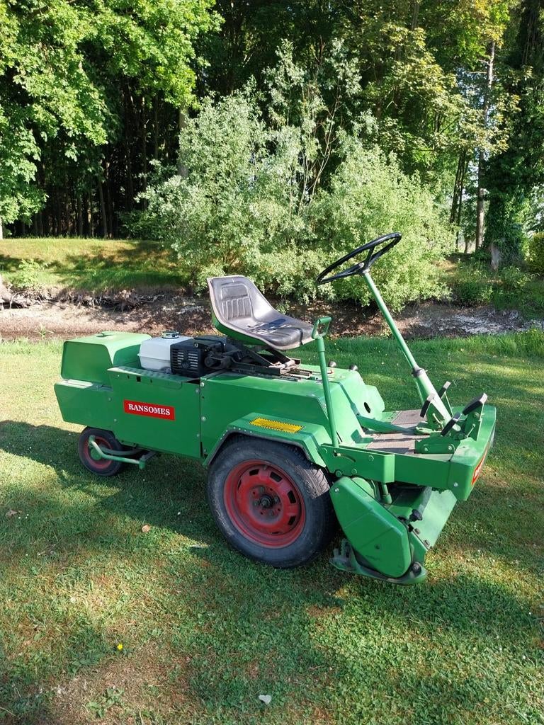 Zitmaaier Ransomes motor 3, Enlèvement