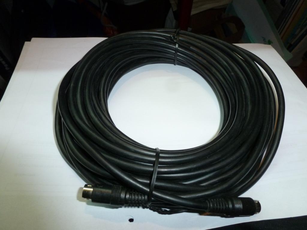 S video verlengkabel  ongeveer  10 m, Audio, Tv en Foto, Audiokabels en Televisiekabels, Ophalen of Verzenden, Nieuw, 10 meter of meer