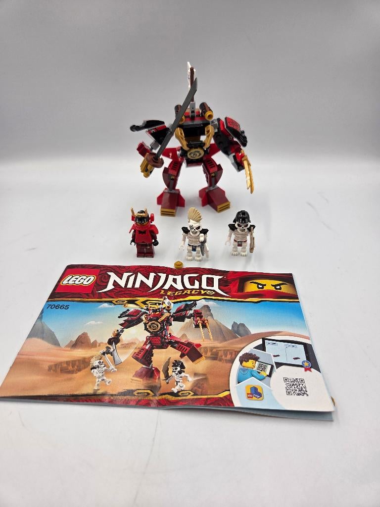 Lego Ninjago 70665 The Samurai Mech, Kinderen en Baby's, Speelgoed | Duplo en Lego, Zo goed als nieuw, Lego, Complete set, Ophalen of Verzenden