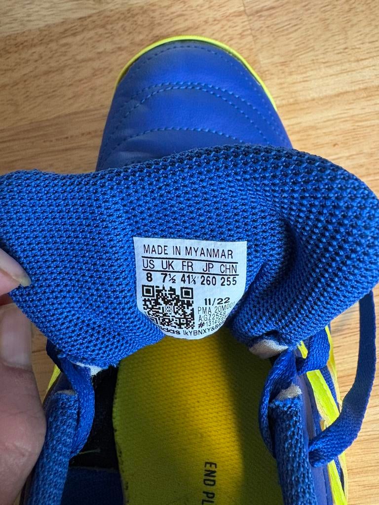 Chaussure de foot, Enlèvement