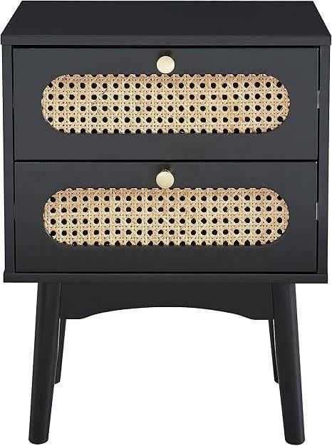 BAÏTA | Table de chevet | Rotin | LIVRAISON GRATUITE, Neuf, -, BAITA, -