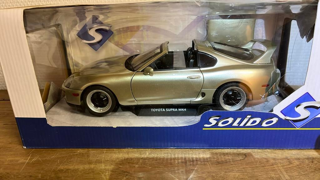 Toyota Supra MK4 Targa Roof Quicksilver FX 1994 Solido, Enlèvement ou Envoi, Neuf, Voiture, Solido