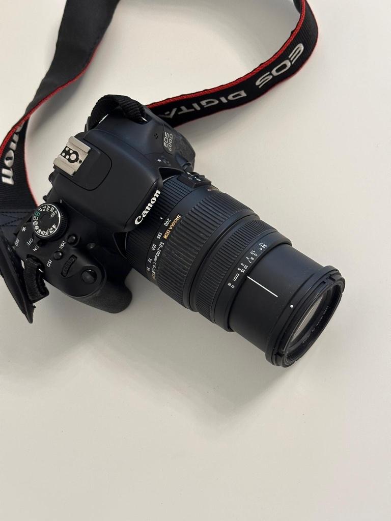 Fototoestel canon Eos 600d, Canon, Comme neuf, Enlèvement, 8 fois ou plus