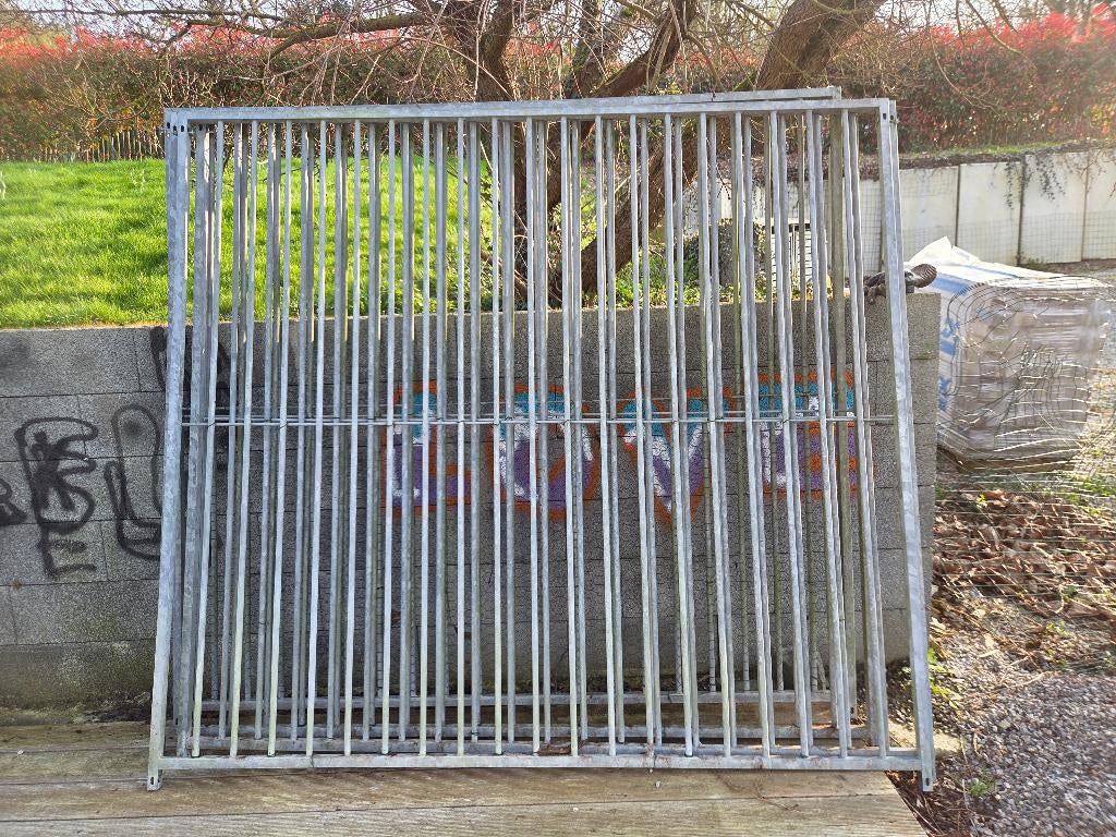 Parc pour chien galvanisé de 1m80 de haut, Animaux & Accessoires, Enlèvement, Utilisé