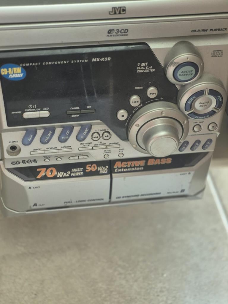 Te koop stereo+ boxen, Enlèvement