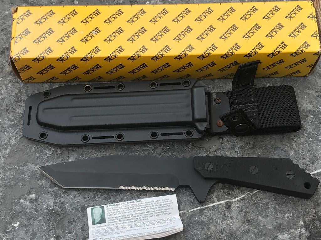 COUTEAU BUCK STRIDER TANTO KNIVES B890-00X-0 neuf, Enlèvement ou Envoi, Neuf