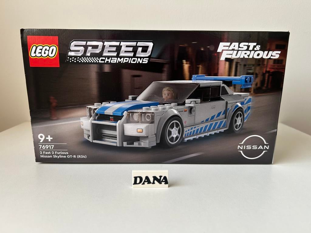 Lego Speed 2 Fast 2 Furious Nissan Skyline GT-R (R34)Nieuw!, Enlèvement ou Envoi, Neuf, Ensemble complet, Lego