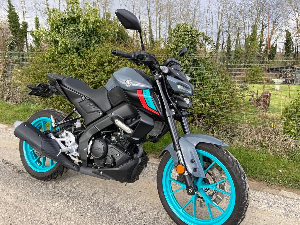 Yamaha mt125 gris bleu  turquoise 06/2024 5200km neuve, Motoren, Motoren | Yamaha, Particulier