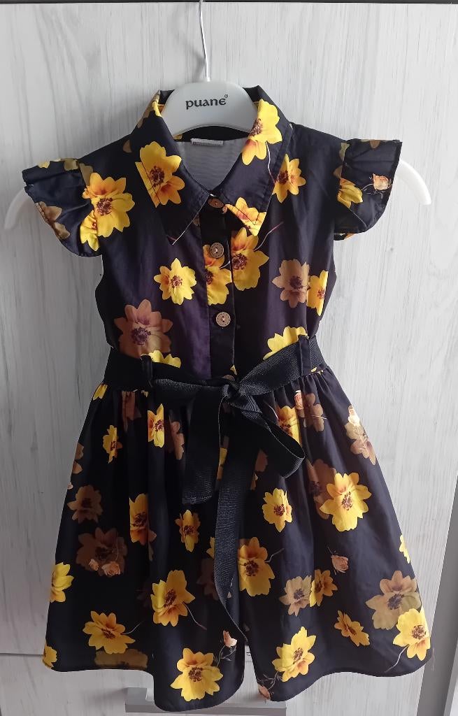 Meisjeskleedje 3-4 jaar, Enfants & Bébés, Vêtements enfant | Taille 104, Enlèvement, Comme neuf, Fille, Robe ou Jupe