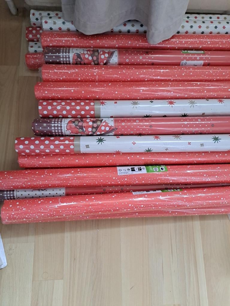 Nappes rouleaux, Enlèvement